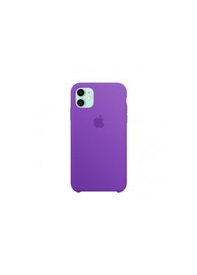 Чехол силиконовый soft-touch RCI Silicone Case для iPhone 11 фиолетовый Purple купить по хорошей цене в интернет-магазине Monkeyshop