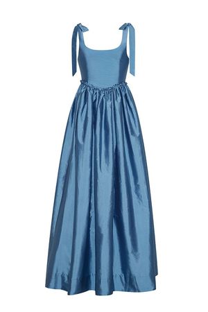 Over The Moon The Marie Dress in Azure Blue gown