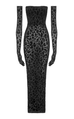 Colton Leopard Jersey Dress By Alex Perry | Moda Operandi