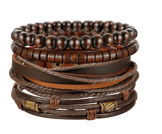 brown leather bracelet Amazon