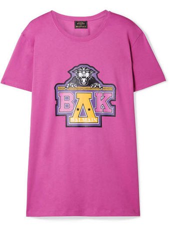 Beyoncé Coachella Printed Cotton-jersey T-shirt - Pink