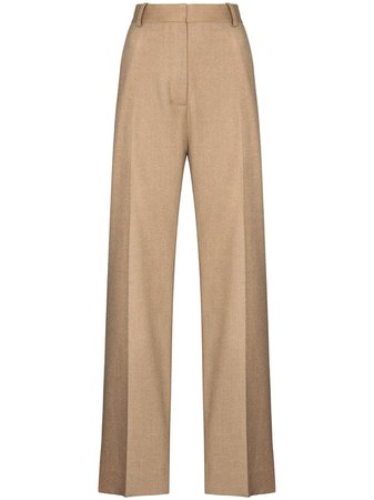 Totême high-rise Tailored Trousers - Farfetch