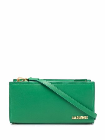 Jacquemus logo-lettering Leather Tote - Farfetch