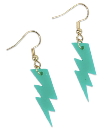 lightning earrings