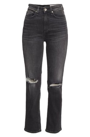 rag & bone Nina High Waist Ankle Cigarette Jeans (Grafton) | Nordstrom