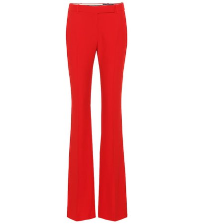 Alexander McQueen Mid-Rise Flared Pants