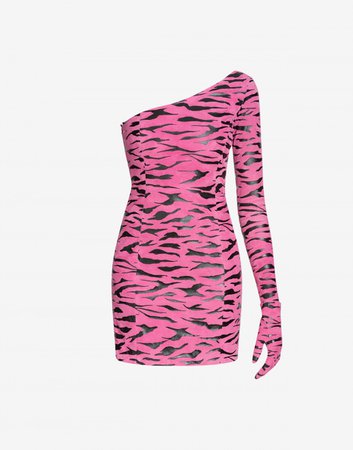 Vestido con estampado Tigre - Vestidos - Prenda - Mujer - Moschino