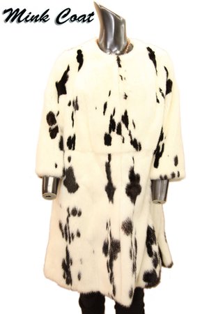 rnaa: Dalmatian fur coat Lady's fur coat mink coat mink | Rakuten Global Market
