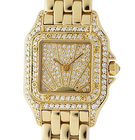 Reloj de cuarzo para mujer Cartier Panthere de Cartier (Usado certificado) Clout Wear