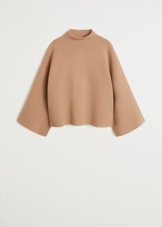 Funnel neck sweater - Women | Mango USA