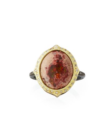 Armenta Old World Mexican Fire Opal Ring