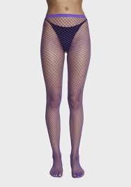purple fishnet leggings - Google Search