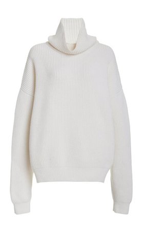 Oversized Wool-Blend Turtleneck Sweater By Brandon Maxwell | Moda Operandi