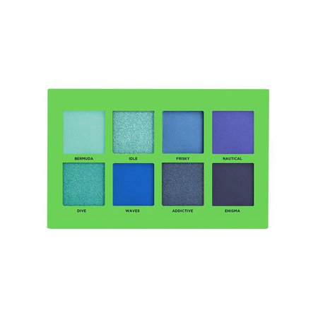 Electric Blues 8 Shade Palette | Profusion Cosmetics