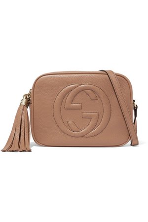 Gucci | Soho Disco textured-leather shoulder bag | NET-A-PORTER.COM