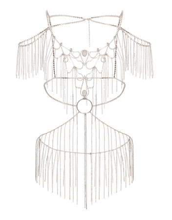 Presley Bodychain in Silver | By Agent Provocateur New In