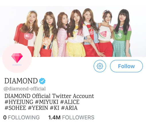 Diamond Twitter Account