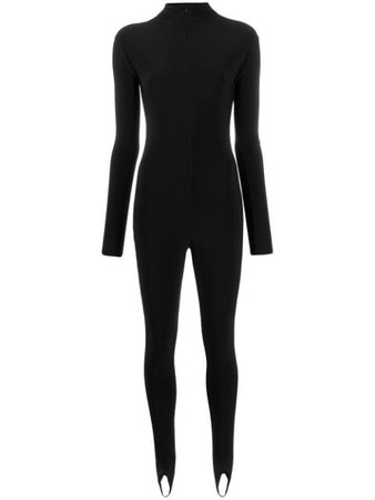 Atu Body Couture Front Zipped Jumpsuit ATS2004 Black | Farfetch