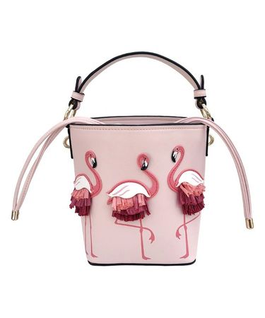 Ella & Elly Pink Flamingo Bucket Bag | Best Price and Reviews | Zulily