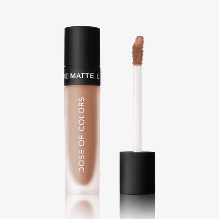 SUPERNATURAL - Beige Nude Liquid Matte Lipstick - Dose of Colors