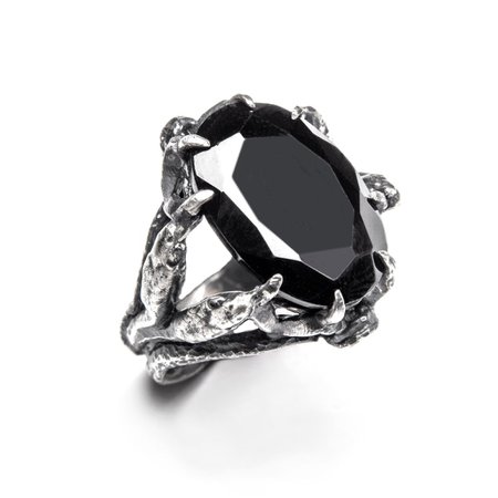 The Other: Sterling Silver & Onyx – Blood Milk Jewels