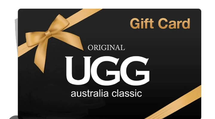 UGGS gift card