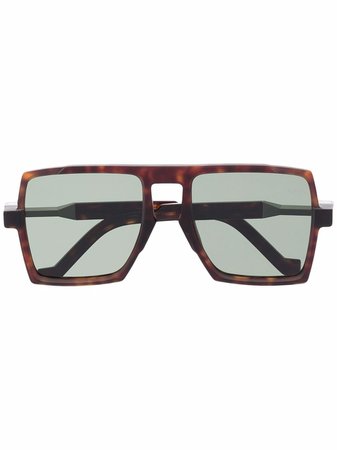 VAVA Eyewear oversized-frame Tortoiseshell Sunglasses - Farfetch