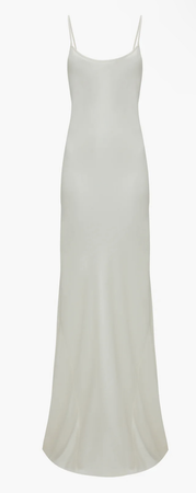 Floor-Length Cami Dress In Ivory $1,190.00 | Victoria Beckham