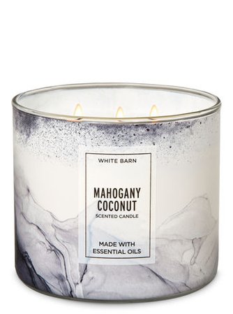 Cinnamon Spiced Vanilla 3-Wick Candle - White Barn | Bath & Body Works