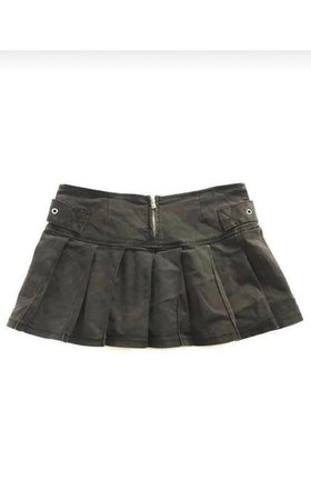 vintage black skirt