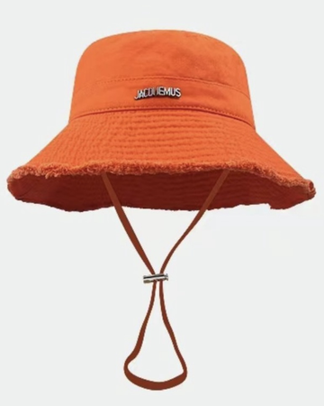 orange Jacqmous bucket hat