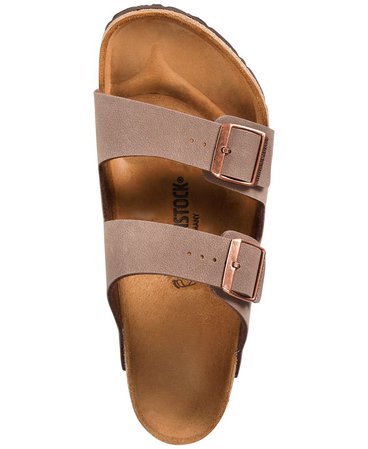 Birkenstock Women's Arizona Birkibuc Casual Sandals from Finish Line & Reviews - Finish Line Women's Shoes - Shoes - Macy's