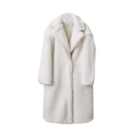SAMUE Faux Fur Teddy Bear Coat
