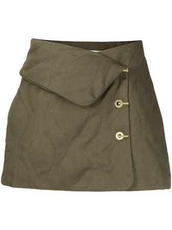 Dion Lee quilted-finish Mini Skirt - Farfetch
