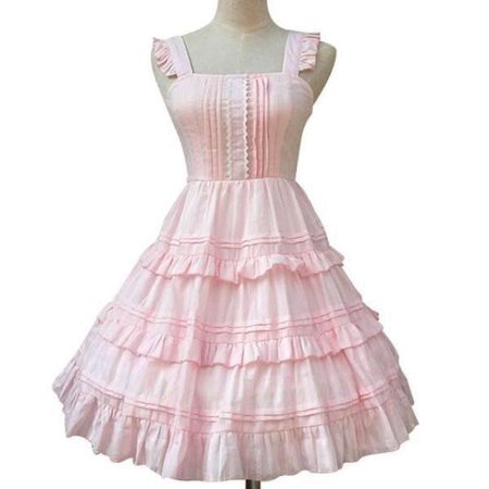 Kawaii pink dress