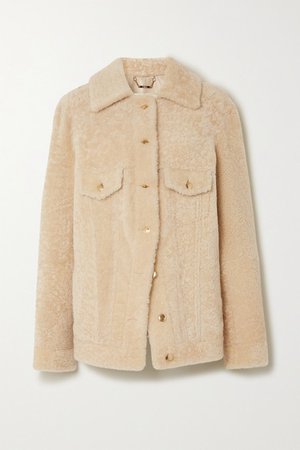 Chloé | Shearling jacket | NET-A-PORTER.COM