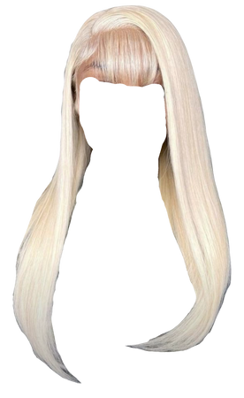 613 Blonde Side Part Bangs Lace Front Wig