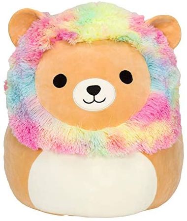 Amazon.com: Squishmallows Official Kellytoy Plush 12" Leonard The Rainbow Mane Lion - Ultrasoft Stuffed Animal Plush Toy - Ultrasoft Stuffed Animal Plush Toy : Toys & Games