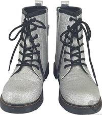 Silver Glitter | Boots – Beserk