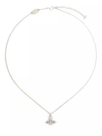 Vivienne Westwood Narcissa Sterling Silver Pendant Necklace - Farfetch