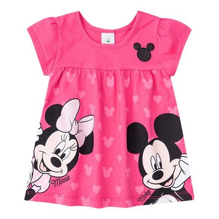 Vestido Bebê Mickey e Minnie - Brandili - Revenda Infantil Atacado Multimarcas
