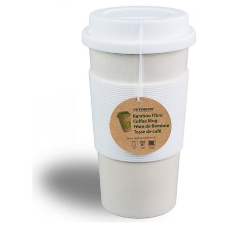 Peterson Housewares 650ml Bamboo Fibre Eco Cup-White | Real Canadian Superstore