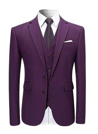 purple suit top
