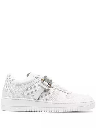 Shop white 1017 ALYX 9SM signature buckle sneakers with Express Delivery - Farfetch