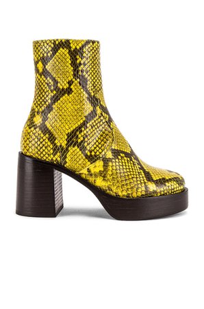 Simon Miller Low Raid Boot in Burn Out Yellow | REVOLVE