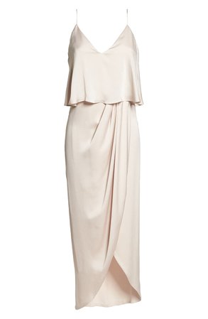 Shona Joy Luxe Frill Tulip Hem Maxi Dress | Nordstrom