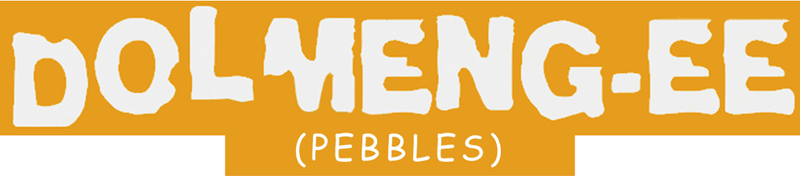 Jiya Dolmenge-ee aka Pebbles Logo