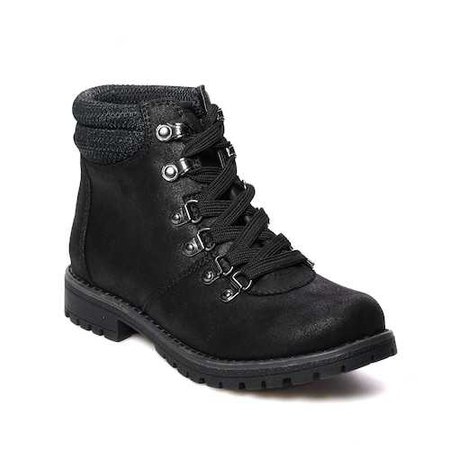 Black Combat Hiking Boots