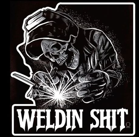 Skeleton Welder Decal – The Drive Clothing