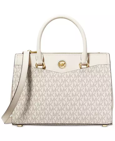 Michael Kors Signature Everly Medium Satchel & Reviews - Handbags & Accessories - Macy's